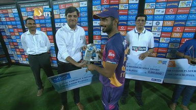 M44: SRH vs RPS – VIVO perfect catch of the match – Rahul Tripathi