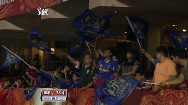 Match 18 RCB vs RR – Kohli's Wicket