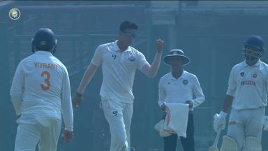 Ranji Trophy 2025-26, Delhi vs J&K: Delhi 2nd Innings Fall of Wickets