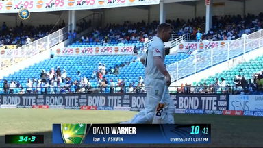 IND vs  AUS 2023, 1ST Test: David Warner  Wicket