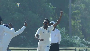 Ranji Trophy QF 4 2016-17 : Haryana vs Jharkhand - Haryana 2nd Innings Fall of Wickets