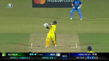 IND vs AUS 2022, 2ND T20I: Matthew Wade  Six