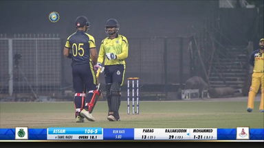 Rajjakuddin Ahmed's quickfire 29 off 14