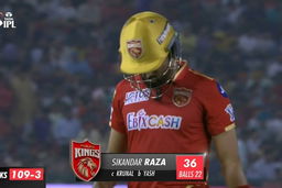 M38: PBKS vs LSG – Sikandar Raza Wicket
