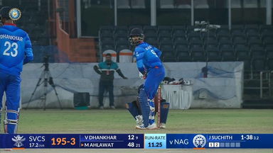 SMAT 2024, Nagaland vs Services: Captain Mohit Ahlawat's finishing act of 48(22)