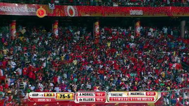 M31: RCB vs KXIP –  Albie Morkel Six