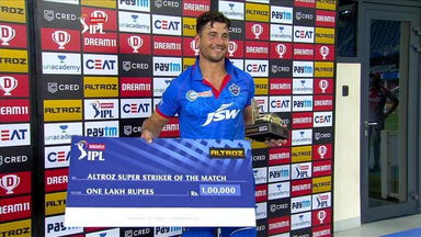 M02: DC vs KXIP – Altroz Super Striker of the Match – Marcus Stoinis