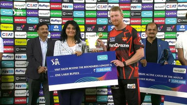 M47: SRH vs KKR – Visit Saudi Beyond the Boundaries Longest 6 of the Match – Heinrich Klaasen