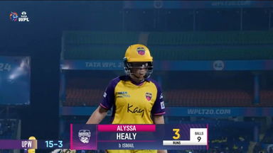 M14 - UPW vs MI: Alyssa Healy Wicket