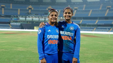 On the mic with Team India debutants Saika Ishaque & Shreyanka Patil