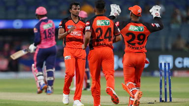 T Natarajan's perfect comeback yorker