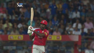 Gayle smokes 22 in one over
