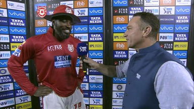 M12: KXIP vs CSK – Chris Gayle Interview
