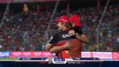 M11: RCB vs DD – Shreyas Iyer Wicket