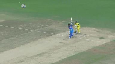 IND vs AUS 2017, 1st ODI: Hardik Pandya Six