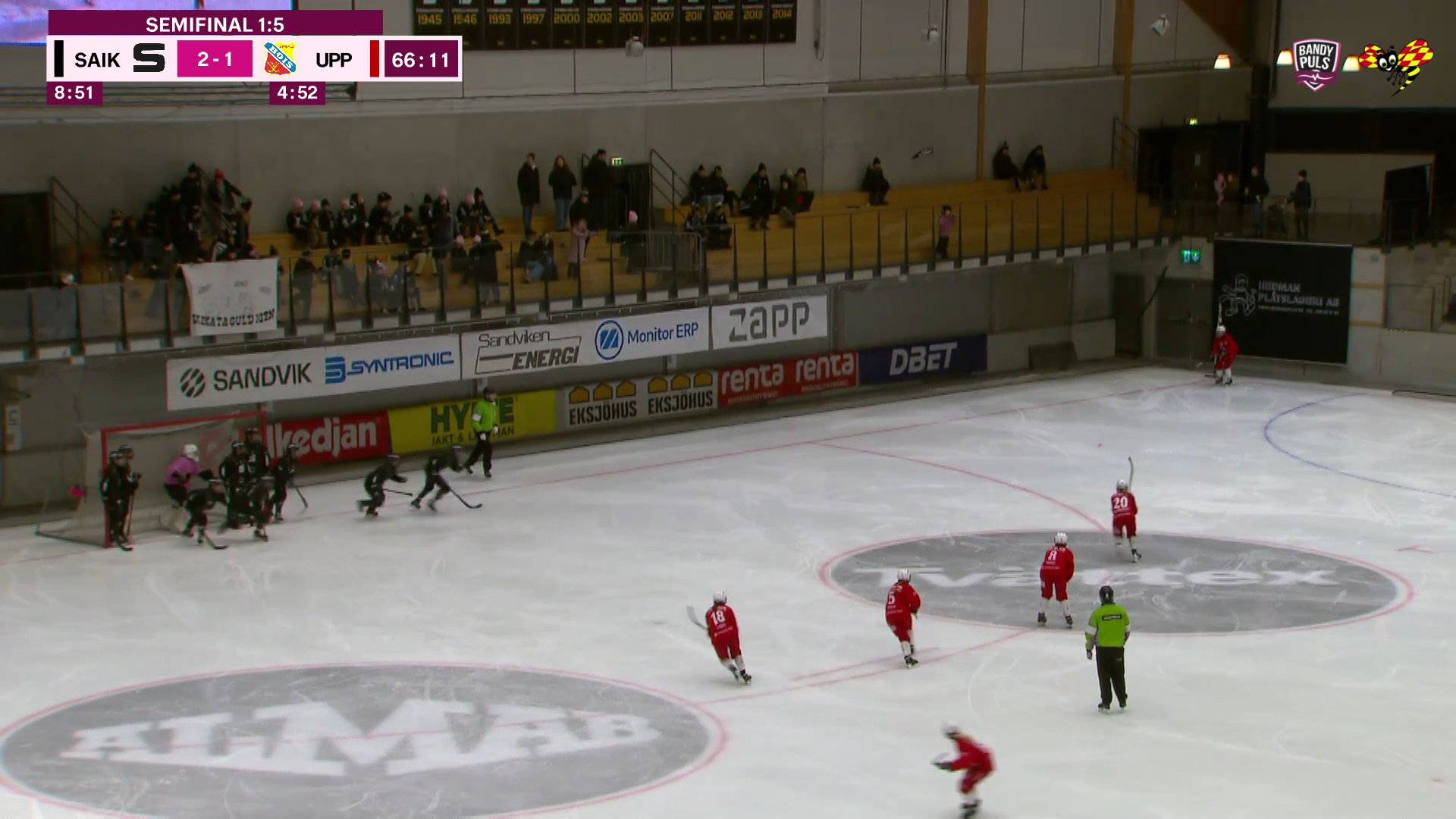 Highlights: Sandvikens AIK - Uppsala BOIS