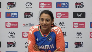 Scoring a T20I Hundred feels special: Smriti Mandhana