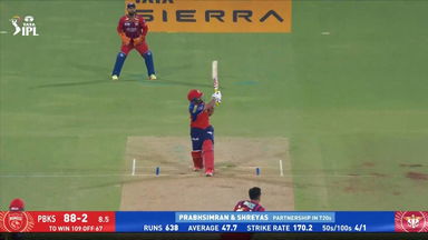 IPL 2026 M68: LSG vs PBKS - Prabhsimran Singh Six