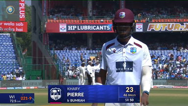 IND vs WI 2025, 2nd Test: Khary Pierre Wicket