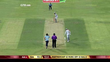 Q2: AA vs SIA –  Shahid Yousuf six
