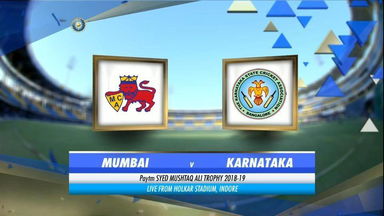 Syed Mushtaq Ali Trophy 2018-19: Mumbai vs Karnataka - Highlights