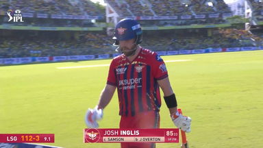 IPL 2026 M53: CSK vs LSG - Josh Inglis Wicket