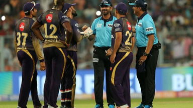 KKR, commentators livid at umpires