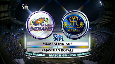 IPL 2013 M66: MI vs RR – Match Highlights