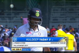 IND vs ENG 2021, 2nd Test, Day 2: Kuldeep Yadav Wicket