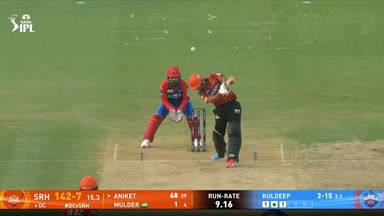 IPL 2025 M10: DC vs SRH - Aniket Verma Six