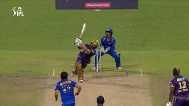 M60: KKR vs MI – Rinku Singh Six