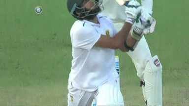 4th Test : IND vs SA  –  Imran Tahir Wicket