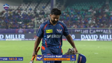 IPL 2025 M04: DC vs LSG - Rishabh Pant Wicket