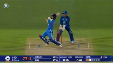 IND vs AFG 2026, 1st ODI: Ishan Kishan Six
