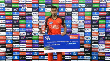 M21: SRH vs GT – Swiggy Instamart fastest Delivery of the Match  – Umran Malik