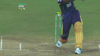 M10: KKR vs PER –  Andre Russell Wicket