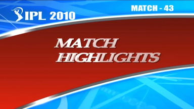 IPL 2010 Match 43 Highlights RCB vs KKR