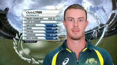 Ind 'A' vs Aus 'A' - 4th ODI : Chris Lynn - 63 (61)