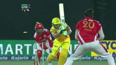 M22: KXIP vs CSK –  Francois du Plessis Wicket
