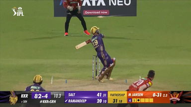 M03: KKR vs SRH – Ramandeep Singh Six