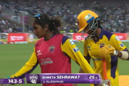 Wicket: Match 2, UP Warriorz vs Gujarat Giants, WPL 2026: Shweta Sehrawat Wicket