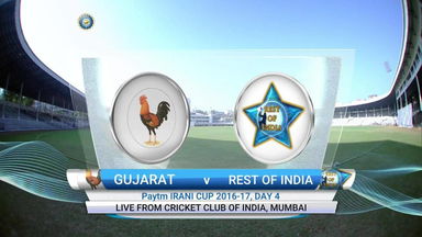 Irani Cup , 2017 :  Rest of India vs Gujarat – Day 4 Highlights