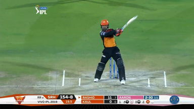 M45: RR vs SRH – Rashid Khan Six