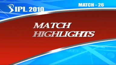 IPL 2010 Match 26 Highlights DD vs KKR