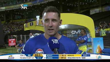 M27: CSK vs MI –  Michael Hussey Interview