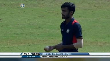 Syed Mushtaq Ali Trophy:  Vidarbha vs Baroda, Akshay Karnewar’s off-spin and left-arm spin