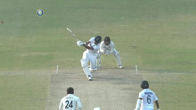 IND vs NZ 2021, 1st Test, Day 4: Axar Patel Six