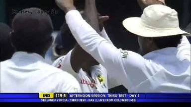 SL vs India, 3rd Test : Ind 1st Innings - Stuart Binny Wicket