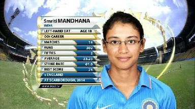 Ind v NZ (Women), 4th ODI - Smriti Mandhana's fifty