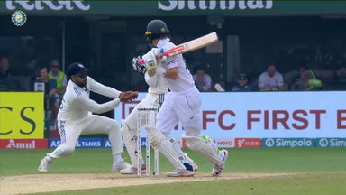 Sharp: Rohit Sharma grabs a stunner in slips